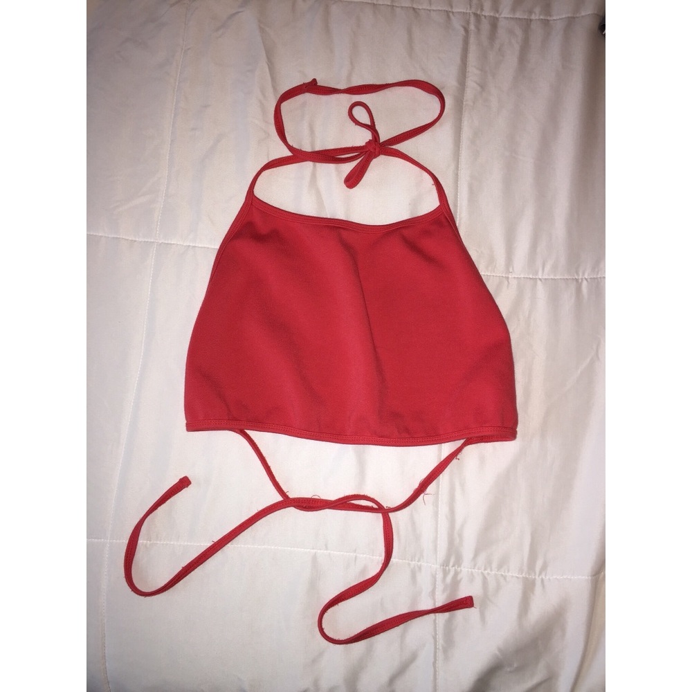 American Apparal Red Halter top